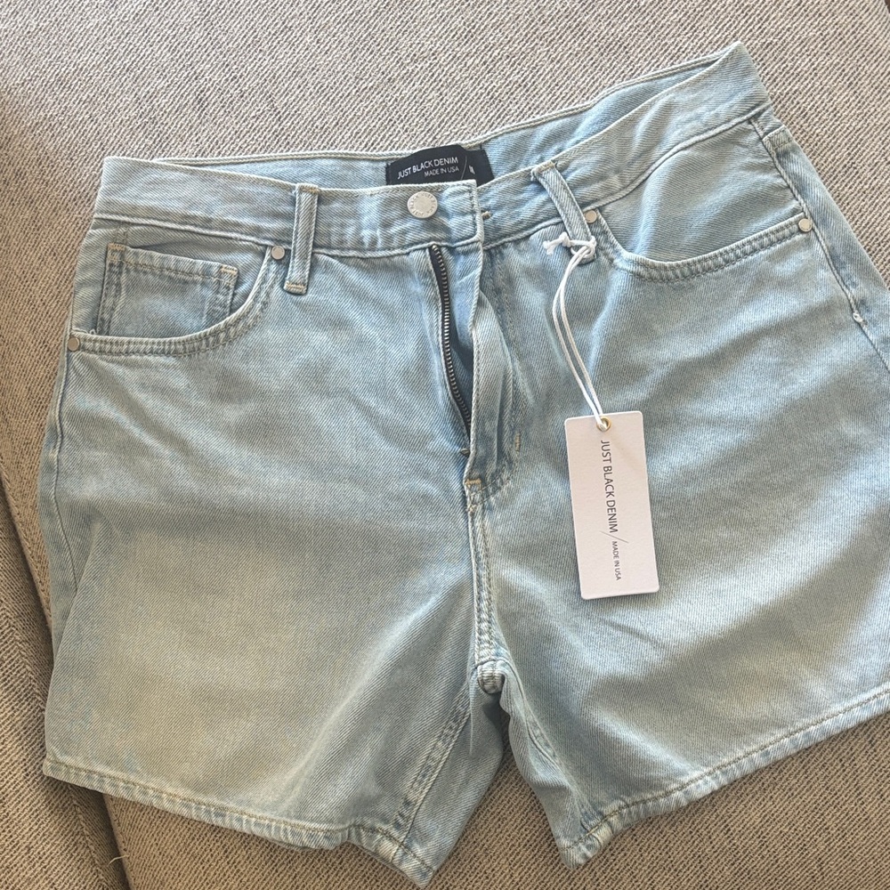Just Black Women's Denim Jean Shorts
